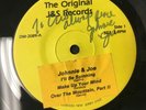 JOHNNIE & JOE MY BABY’S GONE, ON ON ..DOO WOP AUTOGRAPHED BY them VG+ Z250