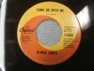 ex GLORIA JONES Come Go With Me/How Do You Tell An CAPITOL 72000 Series Canada