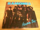 THE RAMONES LP ANIMAL BOY 1986 Sire + INNER SLEEVE JEAN BEAUVOIR DEAD BOYS GERMS