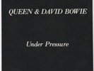 QUEEN & DAVID BOWIE – UNDER PRESSURE ELEKTRA – E-47235 W/PIC SLEEVE VINYL M-
