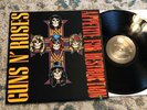 GUNS N’ ROSES   APPETITE FOR DESTRUCTION LP   GEFFEN GHS-24148
