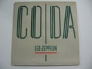 Led Zeppelin - Coda (1982)  LP  Jimmy Page -  Darlene, Poor Tom   VG++