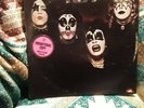 Kiss First Album White Label Promo Vinyl Record Simmons Frehley Rare