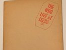The Who Live at Leeds Track 2406 001 - Red With Inserts