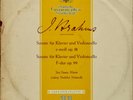DGG LP: BRAHMS CELLO & PIANO SONATAS OP. 38 & 99: LUDWIG HOELSCHER / JORG DEMUS