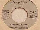 Funk Gospel 45 - Carolina Jubilees - Working On The Good Foot - Spirit of Christ