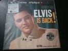 SEALED ELVIS PRESLEY IS BACK 180 GRAM LIMITED EDITION BLUE COLOR LP RECORD