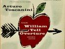 RCA LP: ROSSINI WILLIAM TELL OVERTURE / TOSCANINI / EARLY ANDY WARHOL COVER ART