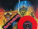 IRON MAIDEN -Number Of The Beast- Rare UK Red Vinyl 7