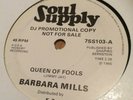 BARBARA MILLS-QUEEN OF FOOLS-- PROMO NORTHERN SOUL UK  45