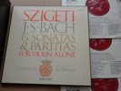 Joseph Szigeti BACH 6 Sonatas & Partitas - Bach Guild/Vanguard 3LP set BG 627/9