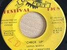 RARE  EARLY KILLER ROCKSTEADY - AL & THE VIBRATORS ?– CHECK UP - GAY FEET (S169)