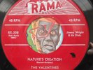 HEAR Valentines 45 Nature's Creation/My Story Of Love RAMA 208 doo wop R&B soul