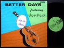 JOE PASS Better Days LP GWYN LP 1001 US 1971 Carol Kaye Paul Humphrey CLEAN