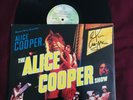 ALICE COOPER THE ALICE COOPER SHOW VINYL LP SIGNED / AUTOGRAPHED 1977 VG+