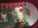 THE CRAMPS ROCKIN N REELININAUCKLAND NEW ZEALAND CLEAR COLORED VINYL LP EX/EX