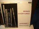 Decca SXL 2112 WBg stereo 1Ed/Weber Overtures Oberon Der Freischutz Ansermet NM