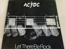 AC/DC Let There Be Rock Original NZ Pressing Gatefold Vinyl LP Red/Yellow Label