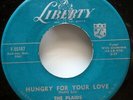 the PLAIDS 45 Hungry for your love / Chit-Chat LIBERTY 1958 doowop   Kz 552