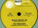 VIBRAHARPS Walk Beside Me / Cosy with Rosy 78rpm Beech 1956 classic doo-wop