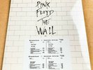 PINK FLOYD THE WALL US ORIG'79 COLUMBIA PROMO COPY TIMING STRIP STICKER SEALED