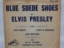 Elvis Presley EPA 747 Blue Suede Shoe 1956 Temporary Paper Sleeve EP