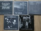 5 x GREEK BLACK METAL EPs - Legion Of Doom - Goatmoon - Rotting Christ - Mayhem