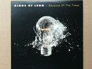 kings of leon because of the times RED vinyl LP NM