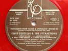 Elvis Costello - Highlights From Blood & Chocolate UK 1985 Red Promotional 7