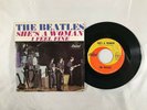 THE BEATLES 45rpm I FEEL FINE / SHE'S A WOMAN 1964 CAPITOL 5327 W/ PIC SLEEVE