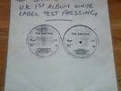 THE SMITHS : THE SMITHS : WHITE LABEL TEST PRESSING LP : 1984 : ROUGH TRADE 61