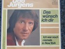 Udo Jürgens - Ich war noch niemals in New York 7'' Single