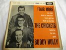 THE CRICKETS Feat. BUDDY HOLLY   FOUR MORE ** 1960 CORAL 45 EP