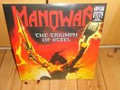 Manowar The Triumph of Steel LP FOC Limited Edit. green Vinyl NEW Iron maiden