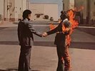 Vtg 1975 PINK FLOYD Album WISH YOU WERE HERE Vinyl RECORD Postcard OG NEAR MINT