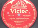 John McCormack: The Star Spangled Banner - Single Sided 78 rpm Record