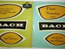 London DTL 93058/93107 – Bach – Flute Sonatas – Jean-Pierre RAMPAL – 2 LPs – NM