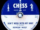 Chicago Blues 78 HOWLIN' WOLF Come To Me Baby CHESS 1607 crack