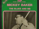 MICKEY BAKER: The Blues And Me LP (France, tag stain oc) Blues & R&B