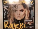 DEBBIE HARRY SIGNED ROCKBIRD VINYL LP FRAMED with SECURITY PASS AUG24/18