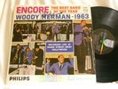 WOODY HERMAN Encore 1963 Bill Chase Sal Nistico JAKE HANNA autograph SIGNED LP