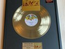 Genesis - A trick of the tail FRAMED LP METALIZED GOLD VINYL RECORD