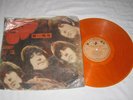 The Beatles 33 rpm Lp Record Rubber Soul Orange Vinyl Taiwan China