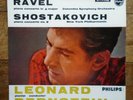 Bernstein/Ravel & Shostakovich Philips maroon HiFi Stereo SABL 134 (835525 AY)