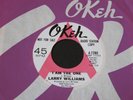 Larry Williams   I Am the One / You Ask For One Good Reason   Okeh soul 45 HEAR