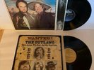 2 WILLIE NELSON LP’s PONCHO & LEFTY & WANTED THE OUTLAWS