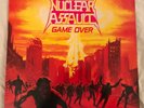 Nuclear Assault Game Over UK vinyl LP album record FLAG5 UNDER ONE FLAG 1986