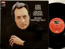 ASD 2650 1st Ed. Brahms, Symphony #4, Giulini, Chicago Symphony Orchestra