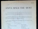 JAZZ VOCAL LP: ANITA O’DAY Sings the Most VERVE MG V-8259 deep groove original