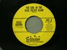 rare 45 record Hylo Brown The Girl in the Blue Velvet Band Time bluegrass